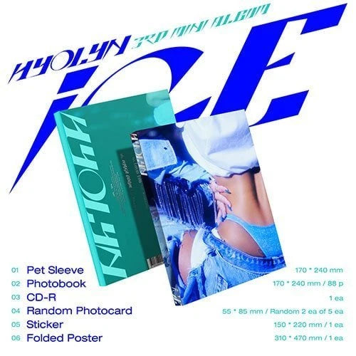 HYOLYN - ICE [3RD MINI ALBUM]