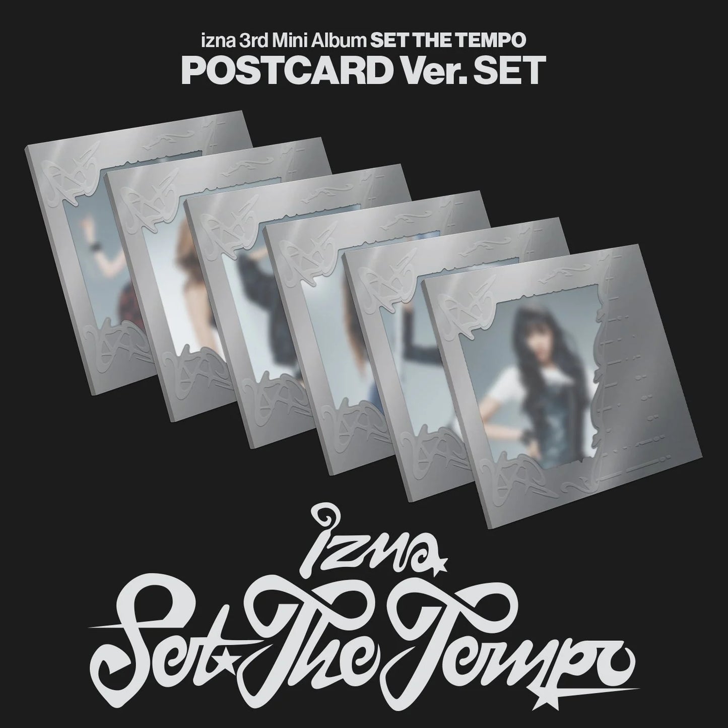 izna - [SET THE TEMPO] POSTCARD Ver (Random ver)