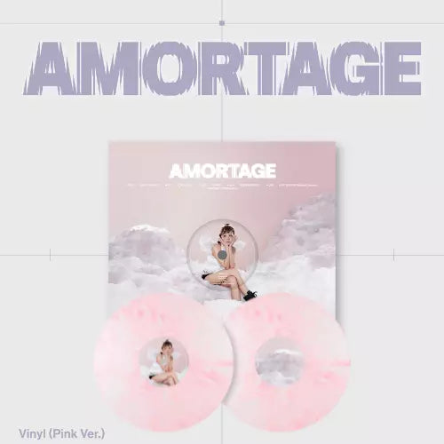 JISOO - Mini Album [AMORTAGE] Vinyle (Pink Ver) AsianStan