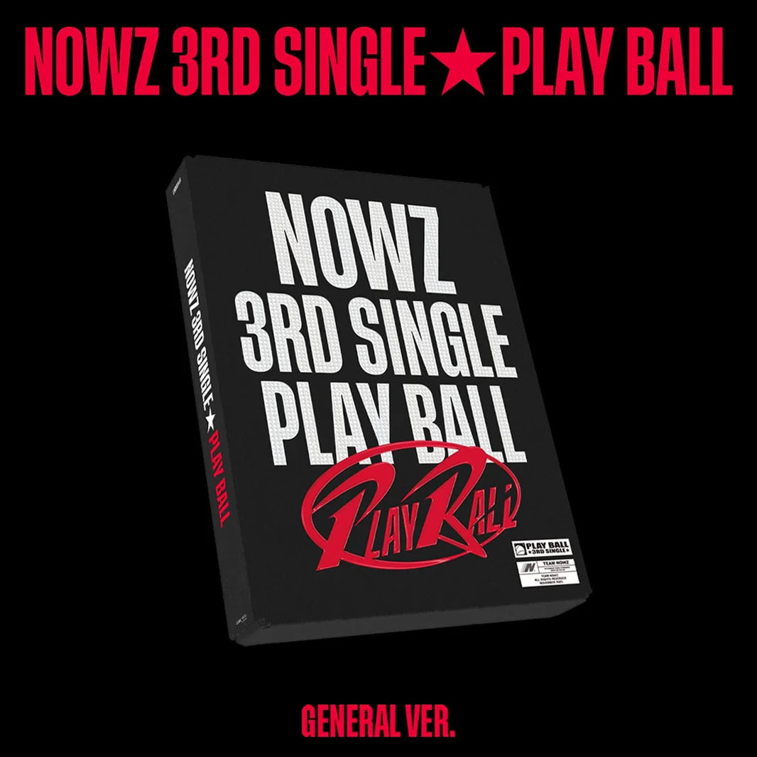 NOWZ - 3rd Single [Play Ball] GENERAL Ver AsianStan