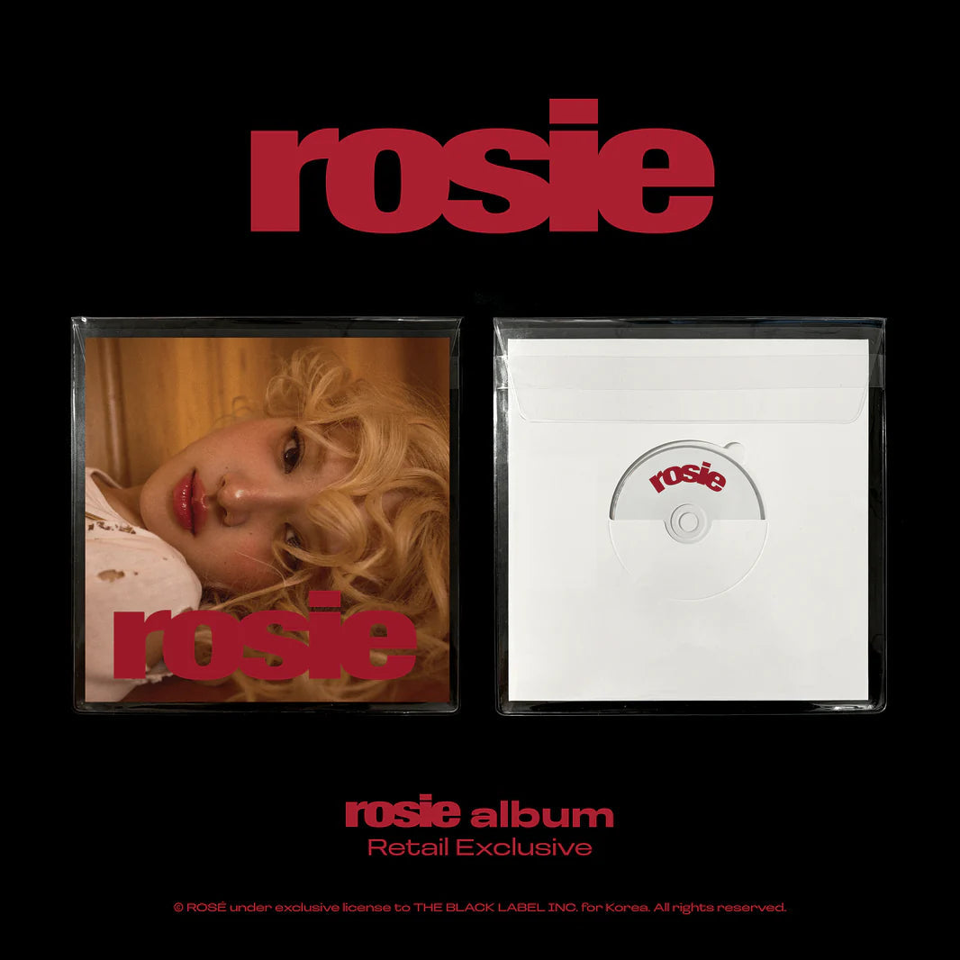 Rosé - 1st Studio Album [rosie] Retail Exclusive AsianStan