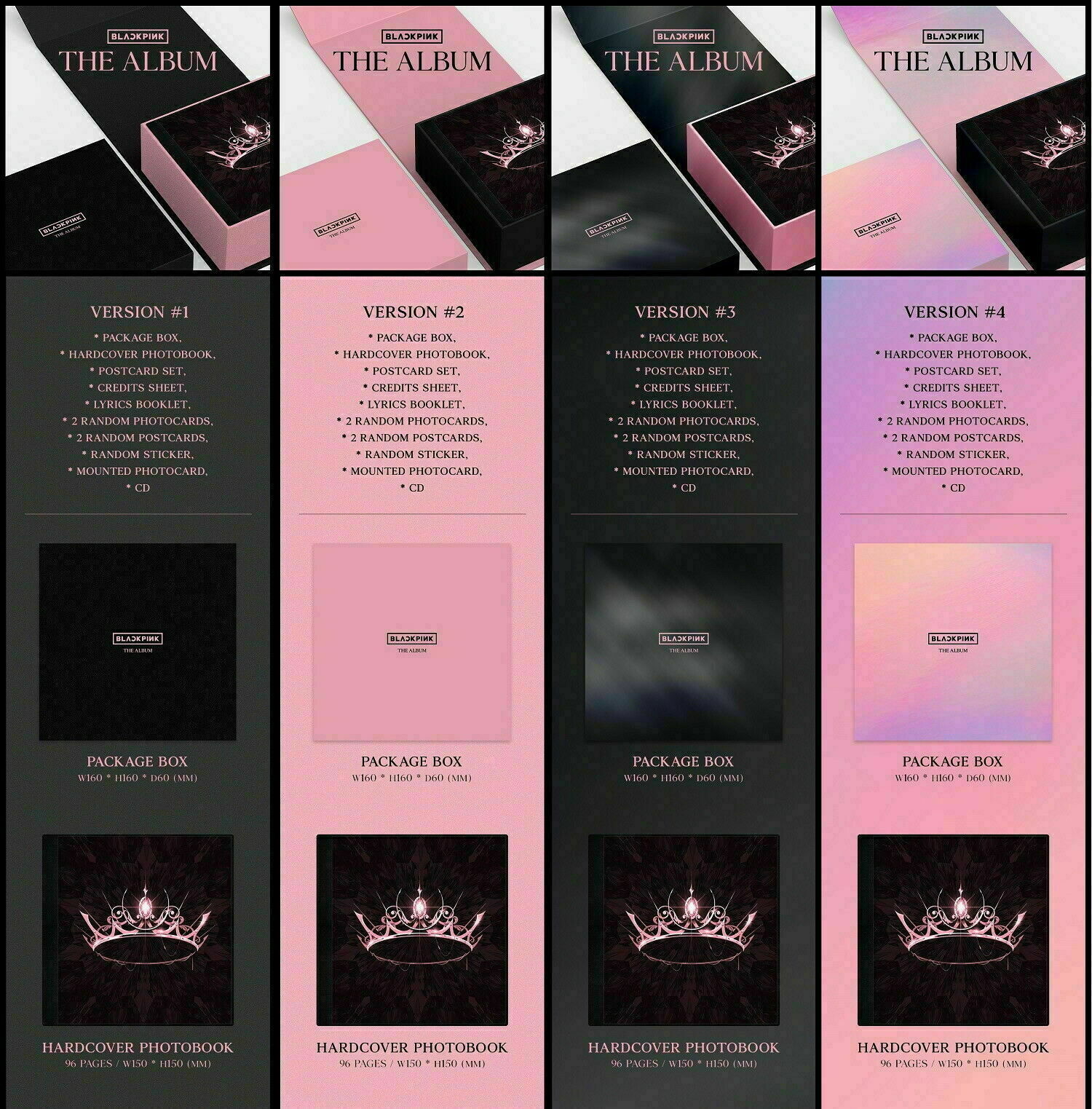 BLACKPINK - 1ST FULL ALBUM [THE ALBUM] (random version) AsianStan