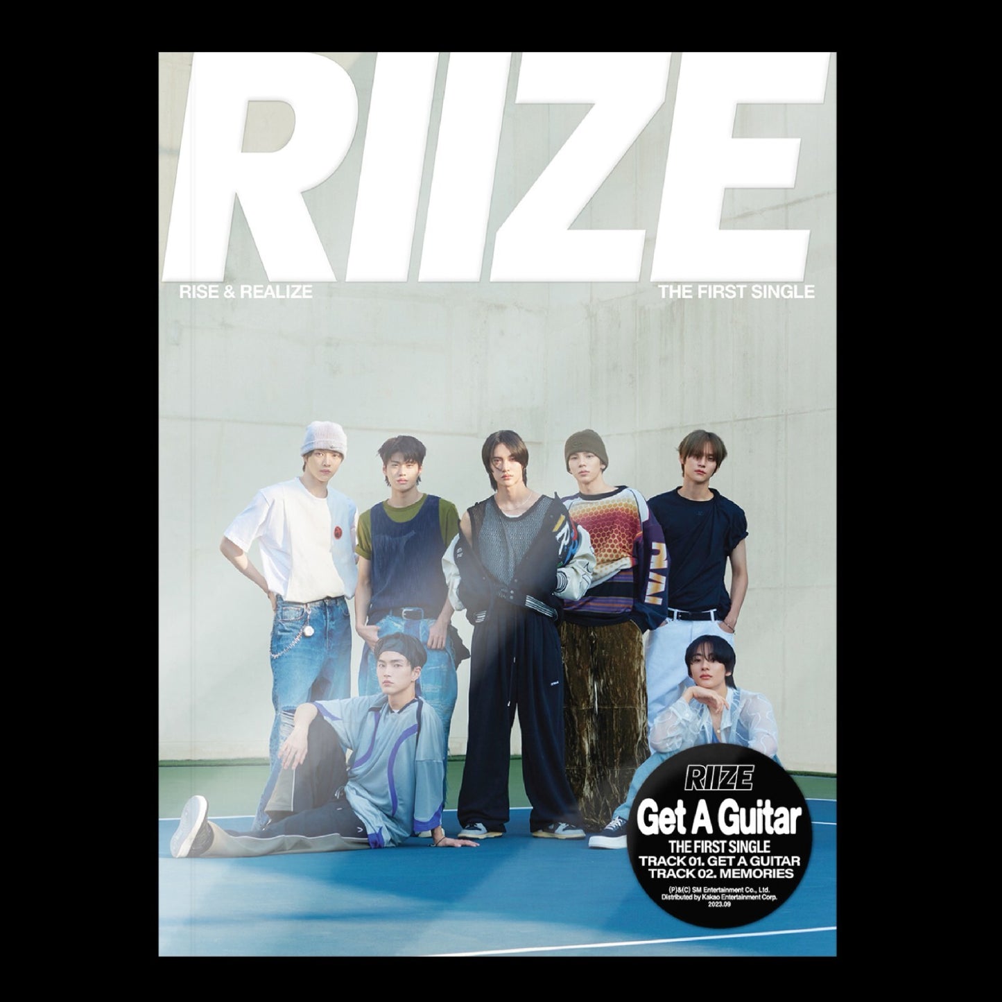 RIIZE - 1st Single Album [Get A Guitar] (Realize ver)