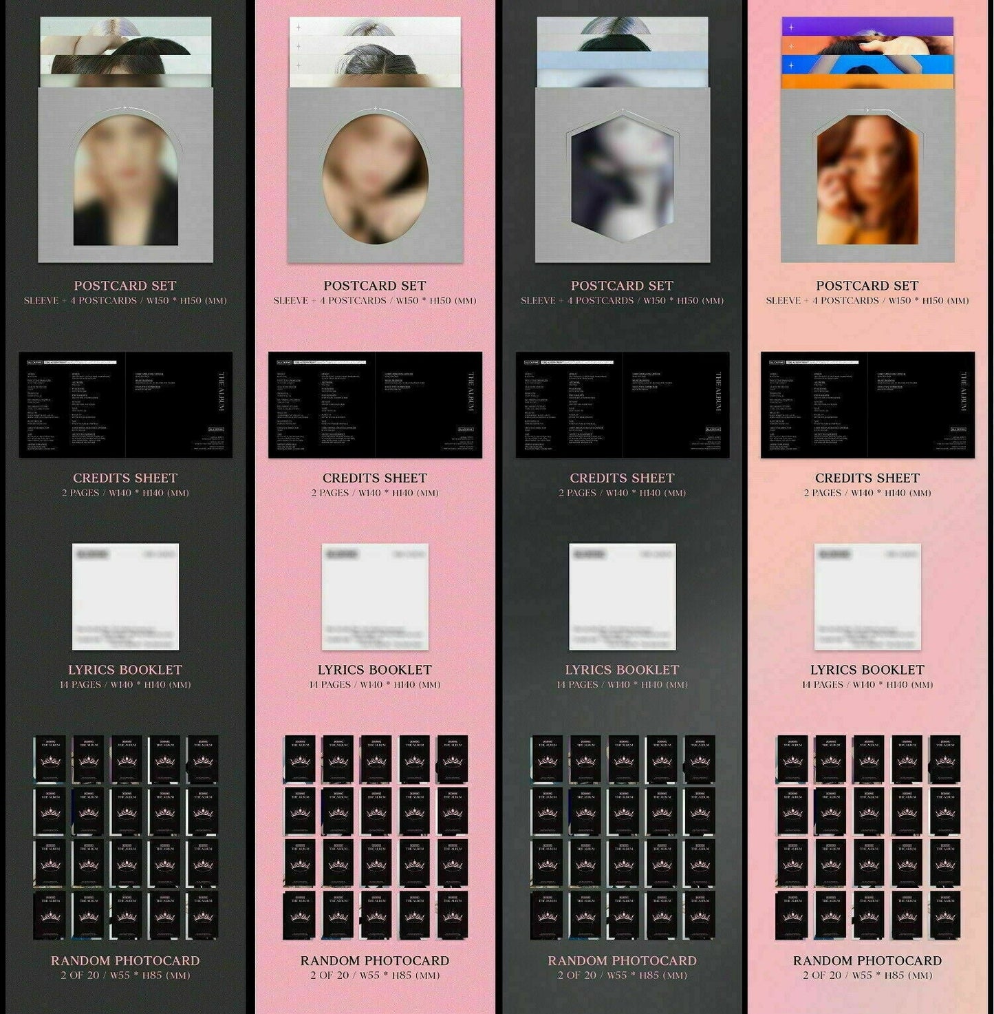 BLACKPINK - 1ST FULL ALBUM [THE ALBUM] (random version) AsianStan