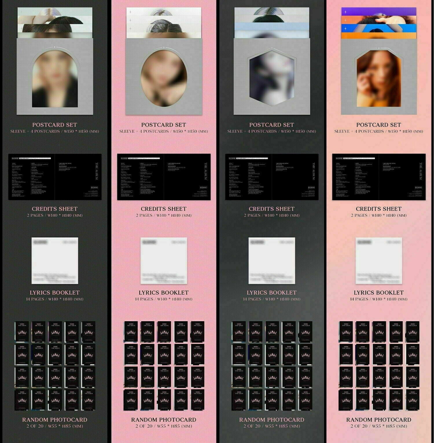 BLACKPINK - 1ST FULL ALBUM [THE ALBUM] (random version) AsianStan