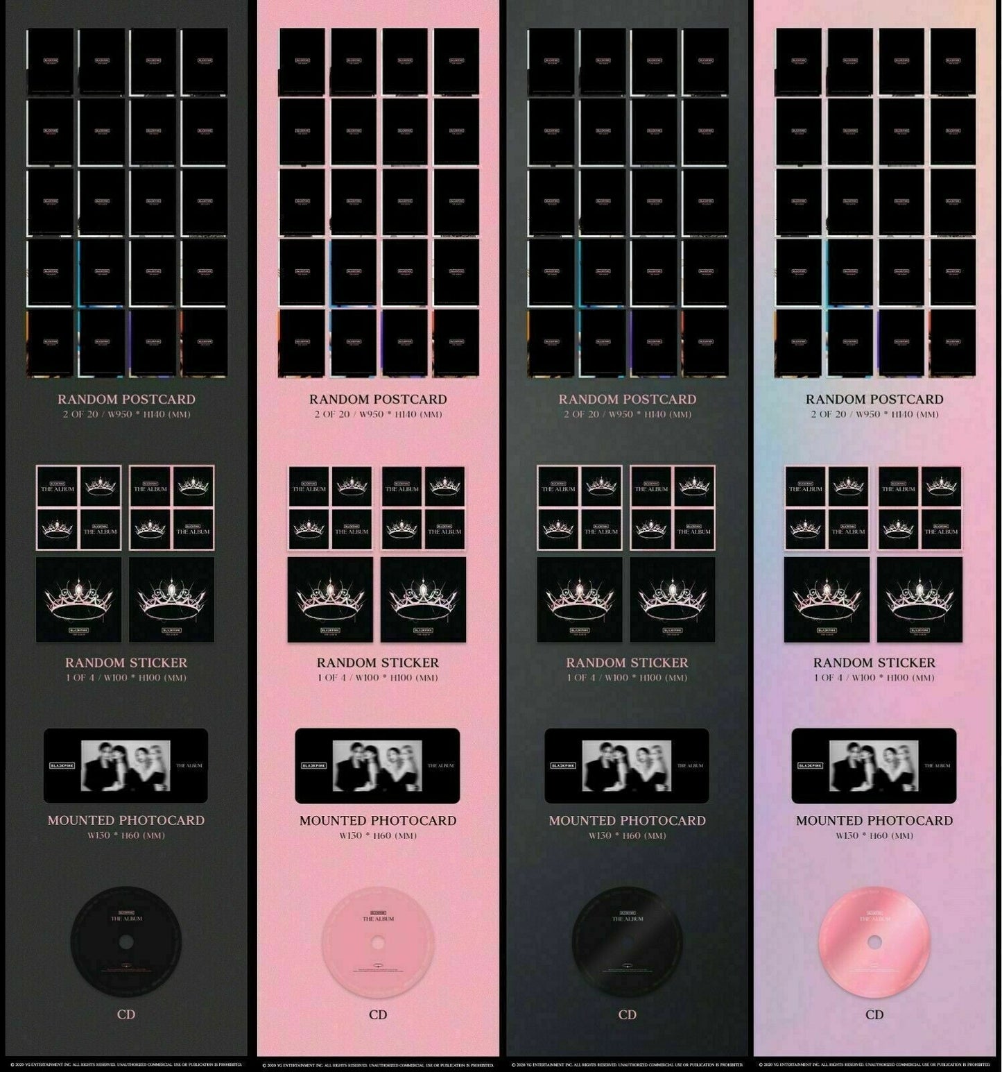 BLACKPINK - 1ST FULL ALBUM [THE ALBUM] (random version) AsianStan