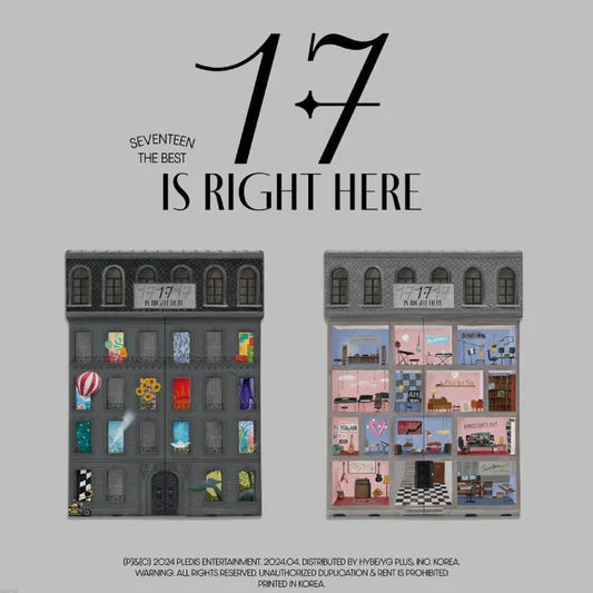 SEVENTEEN - BEST ALBUM [17 IS RIGHT HERE] (Random ver) AsianStan