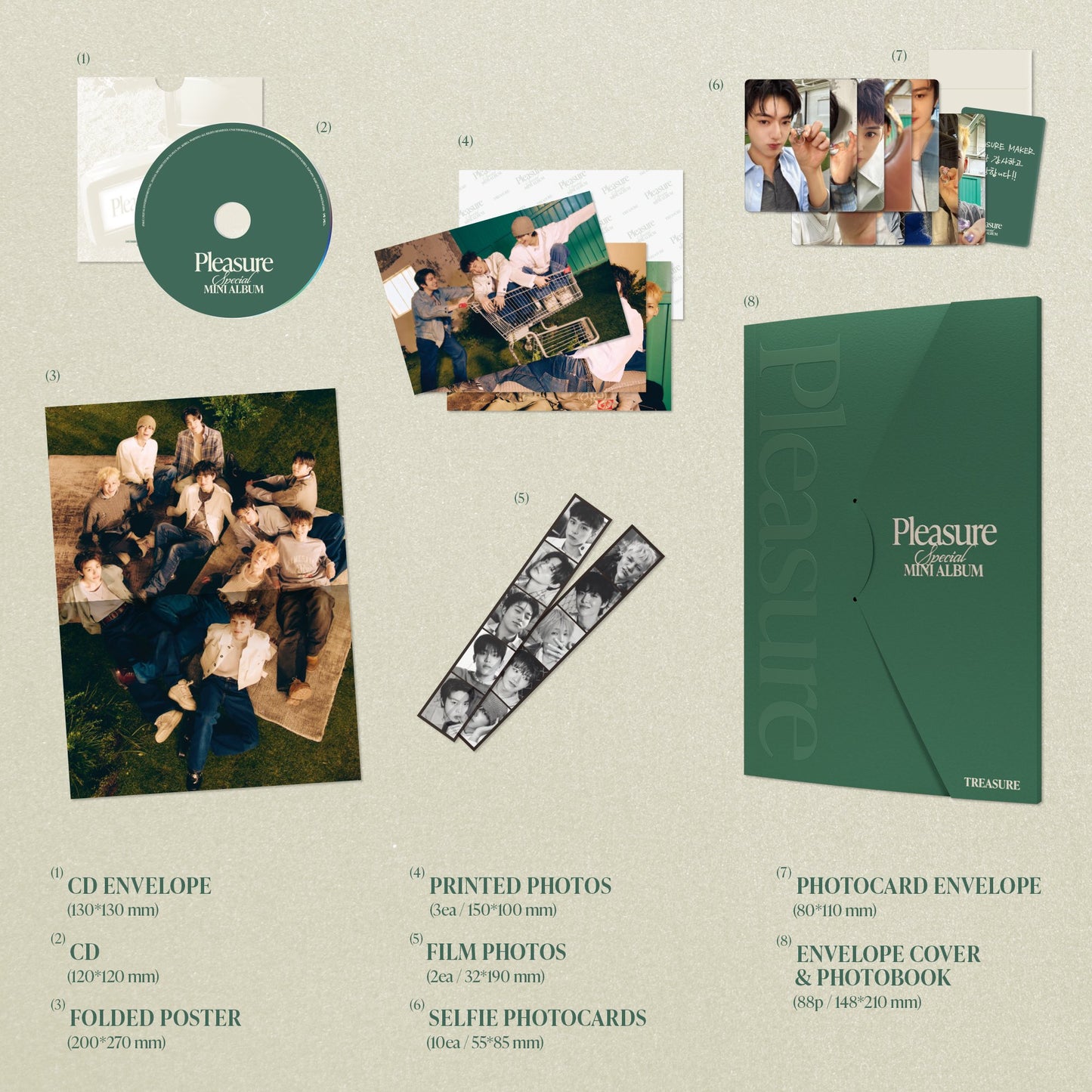 Treasure - 1st Special Mini Album [PLEASURE]