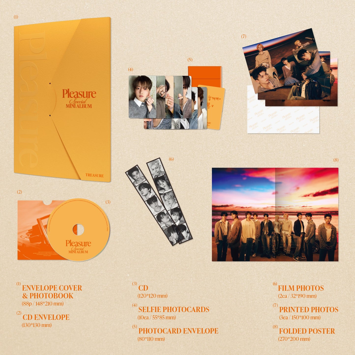 Treasure - 1st Special Mini Album [PLEASURE]